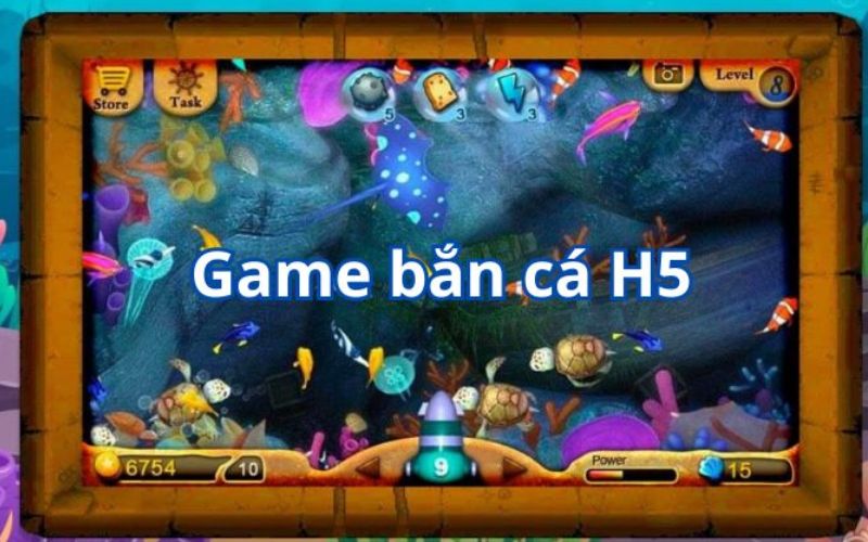 Bắn cá đổi thưởng tặng code H5